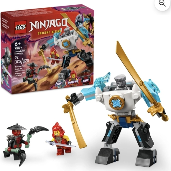 Lego Other - LEGO 🐣 Easter Basket Must-Have! NEW LEGO NINJAGO Zane Mech 🥷Sealed SET 71827